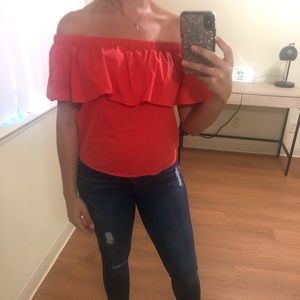 Off shoulder top